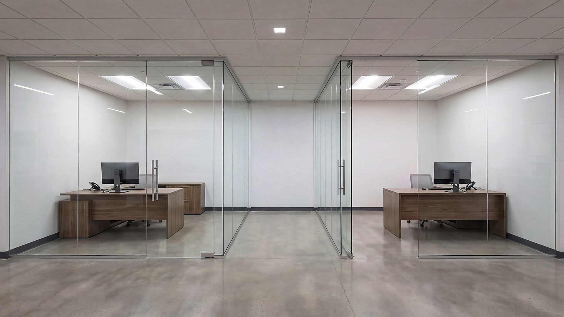 Open floor space after police records digitization for Granbury Police Department in North Texas