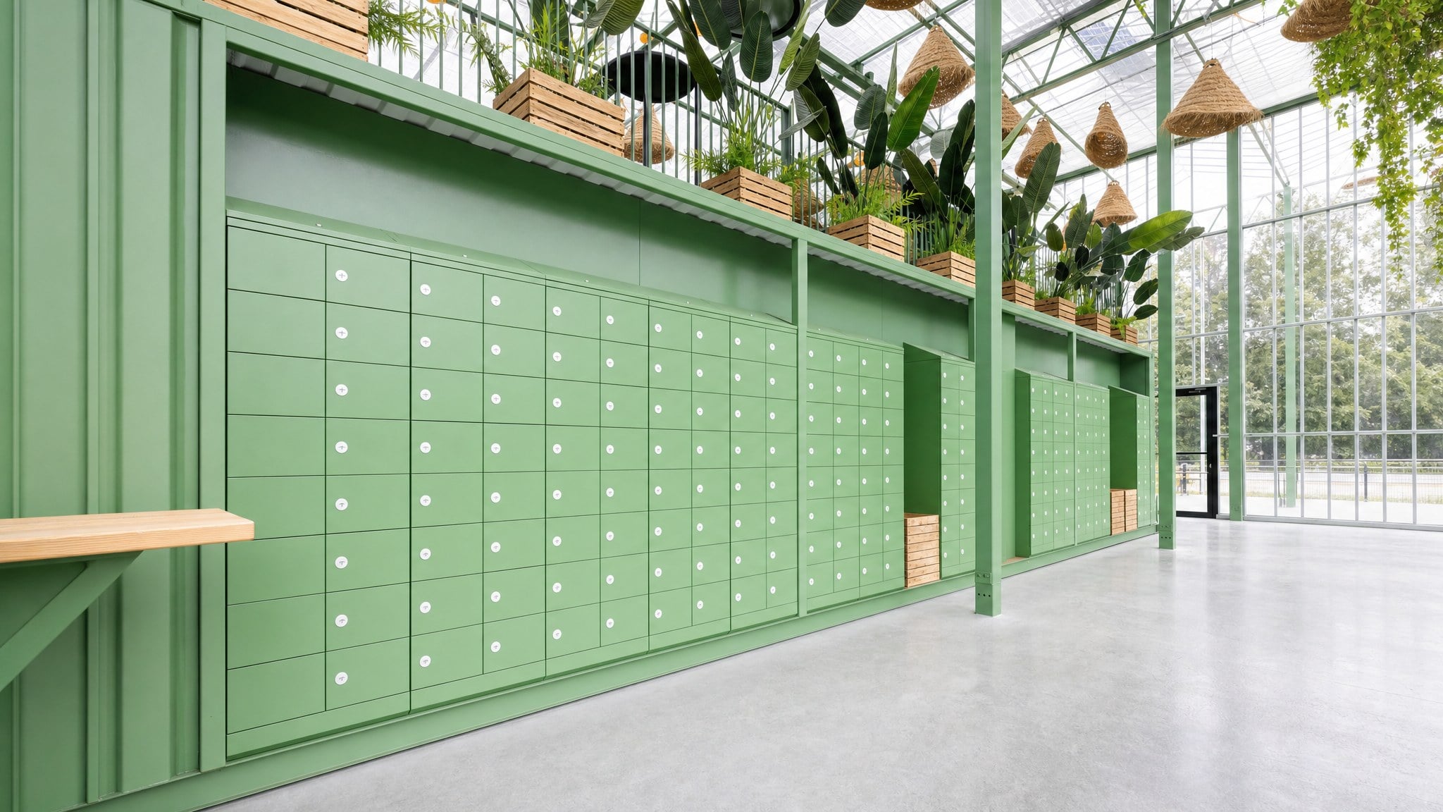 Smart lockers in use across multiple facility types