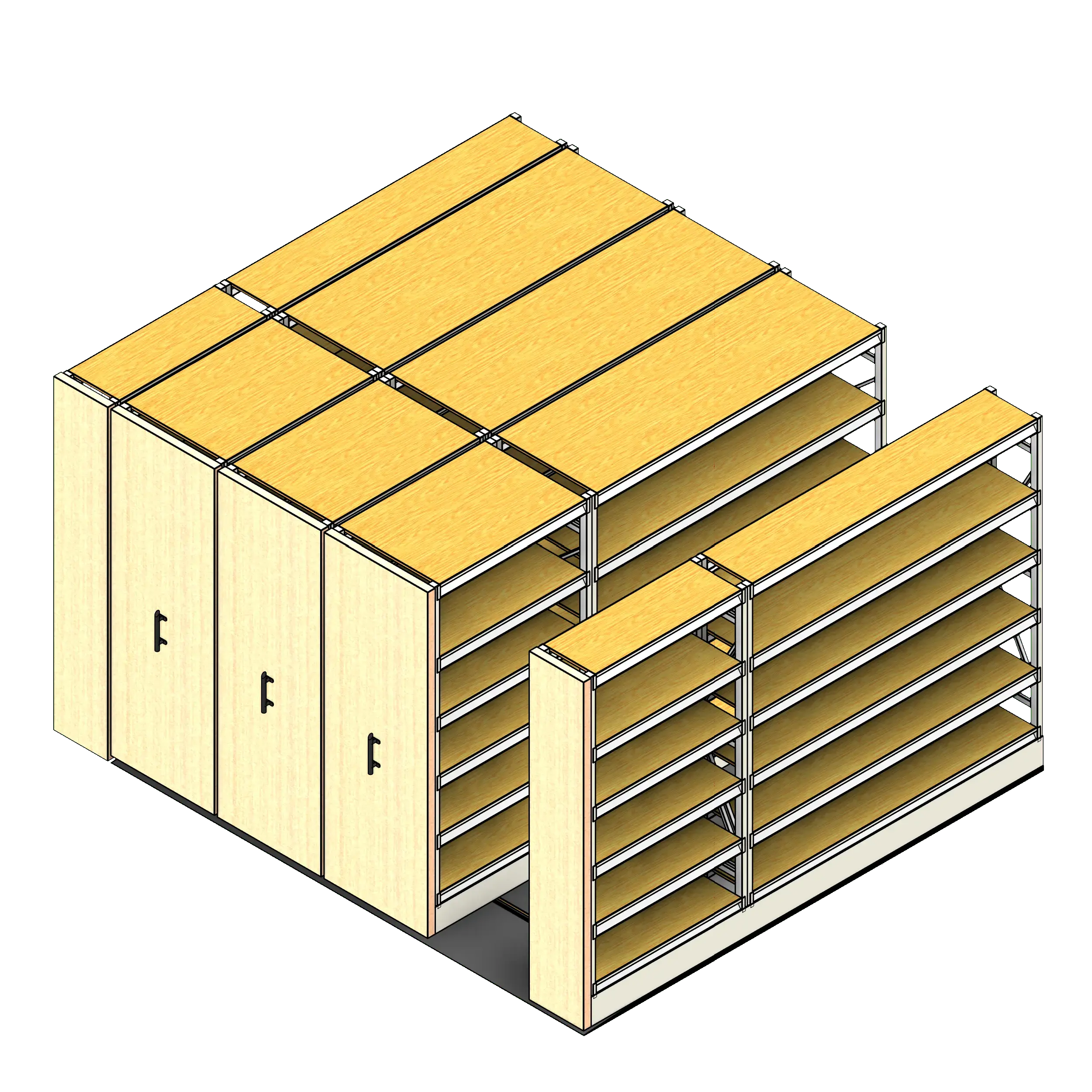 High Density Mobile Shelving