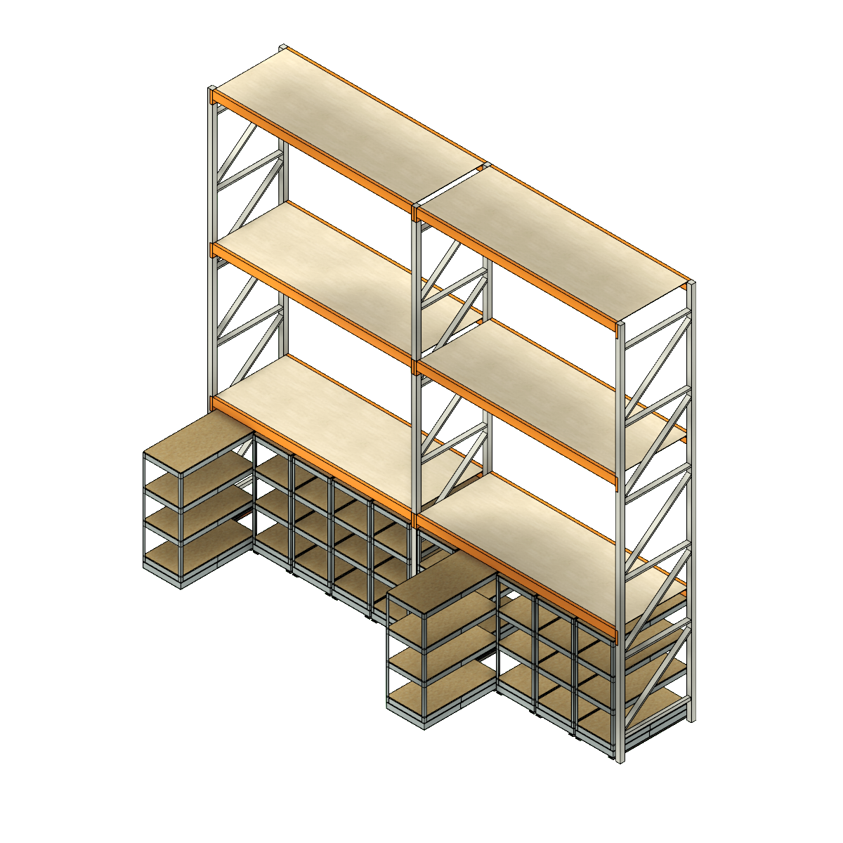 Under Pallet Rack Storage