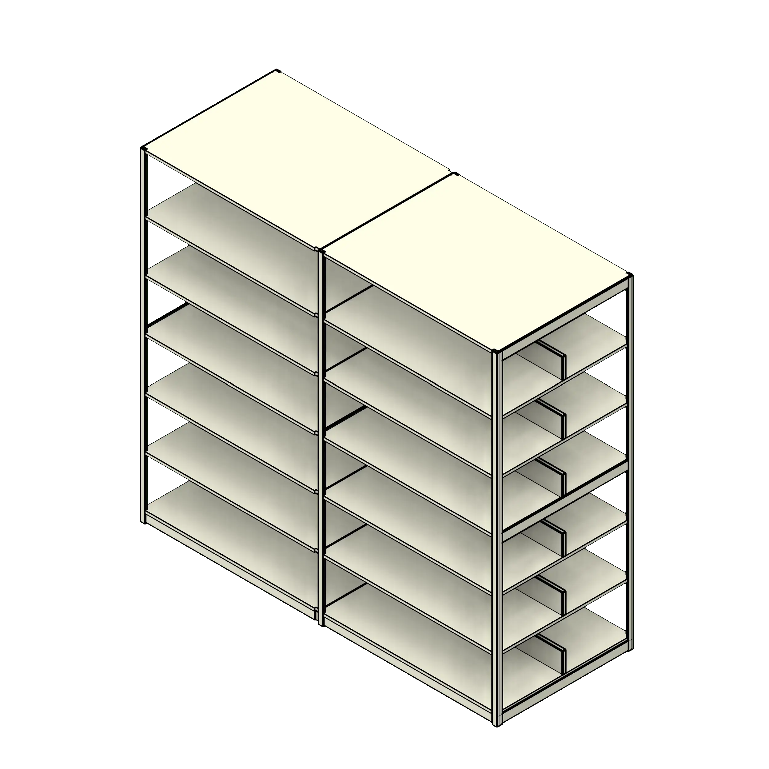 Storage Shelves for Boxes
