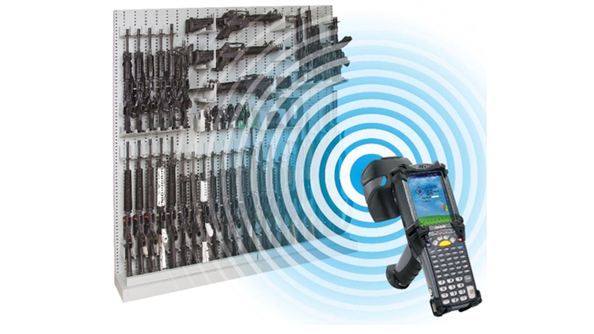 Portable GPS GSM weapon tracker in firearm case for enhanced security