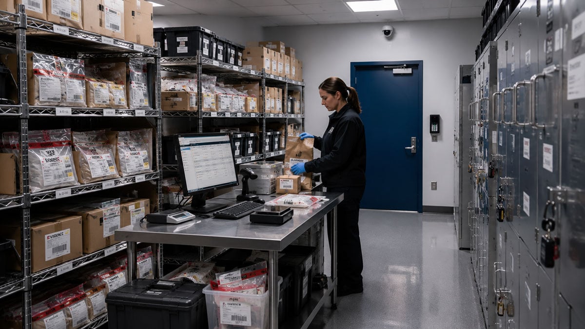 Contact us for secure evidence management solutions